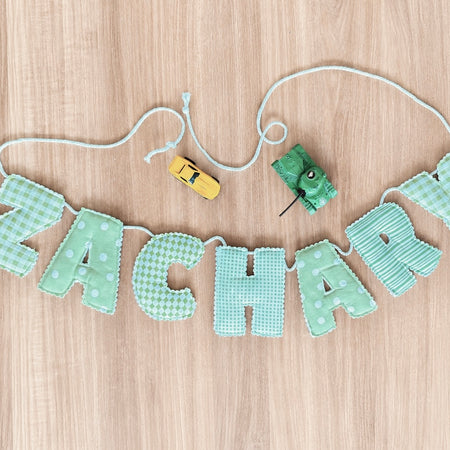 Personalised Handmade Bunting – Custom Name Banner