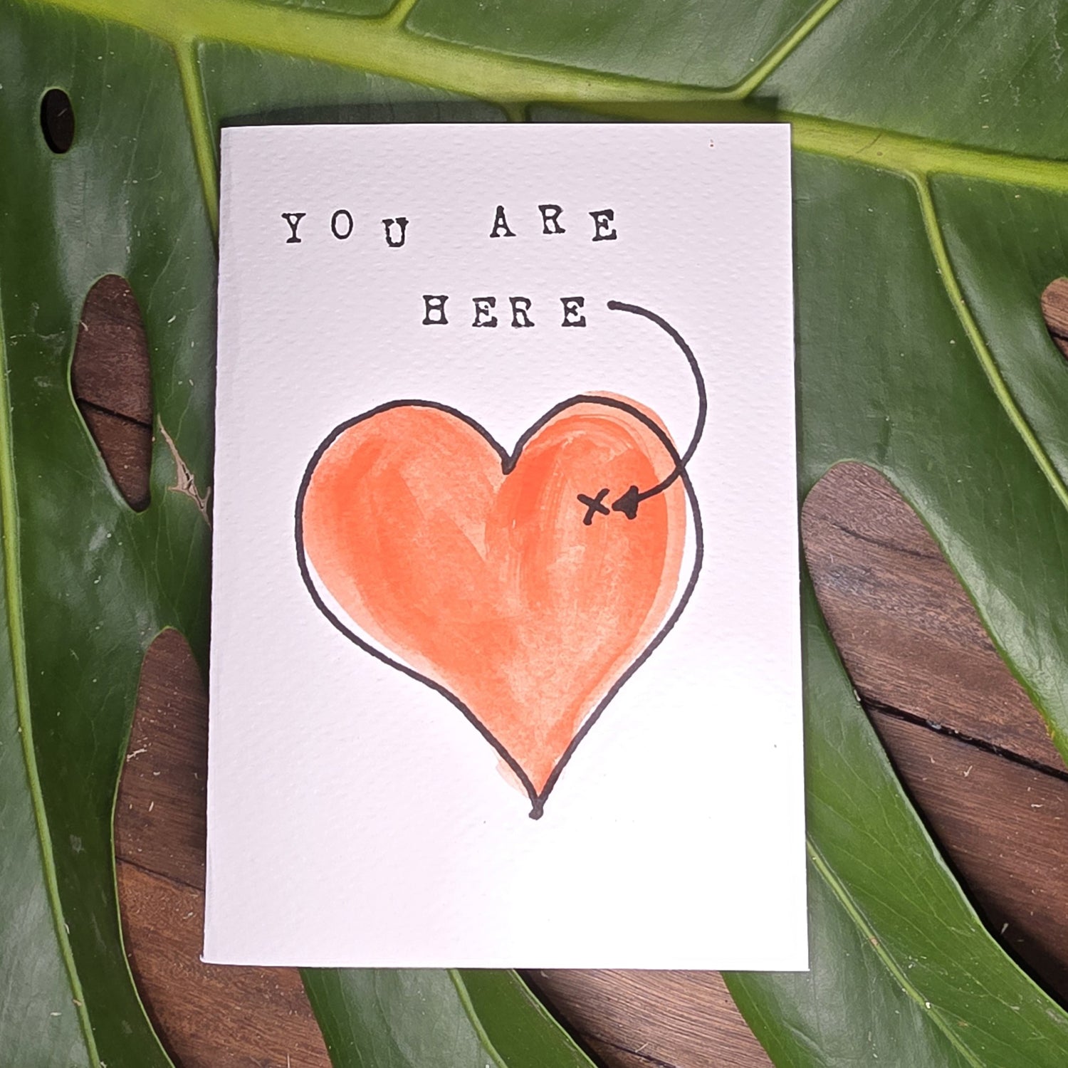 Greeting Cards - You Are Here