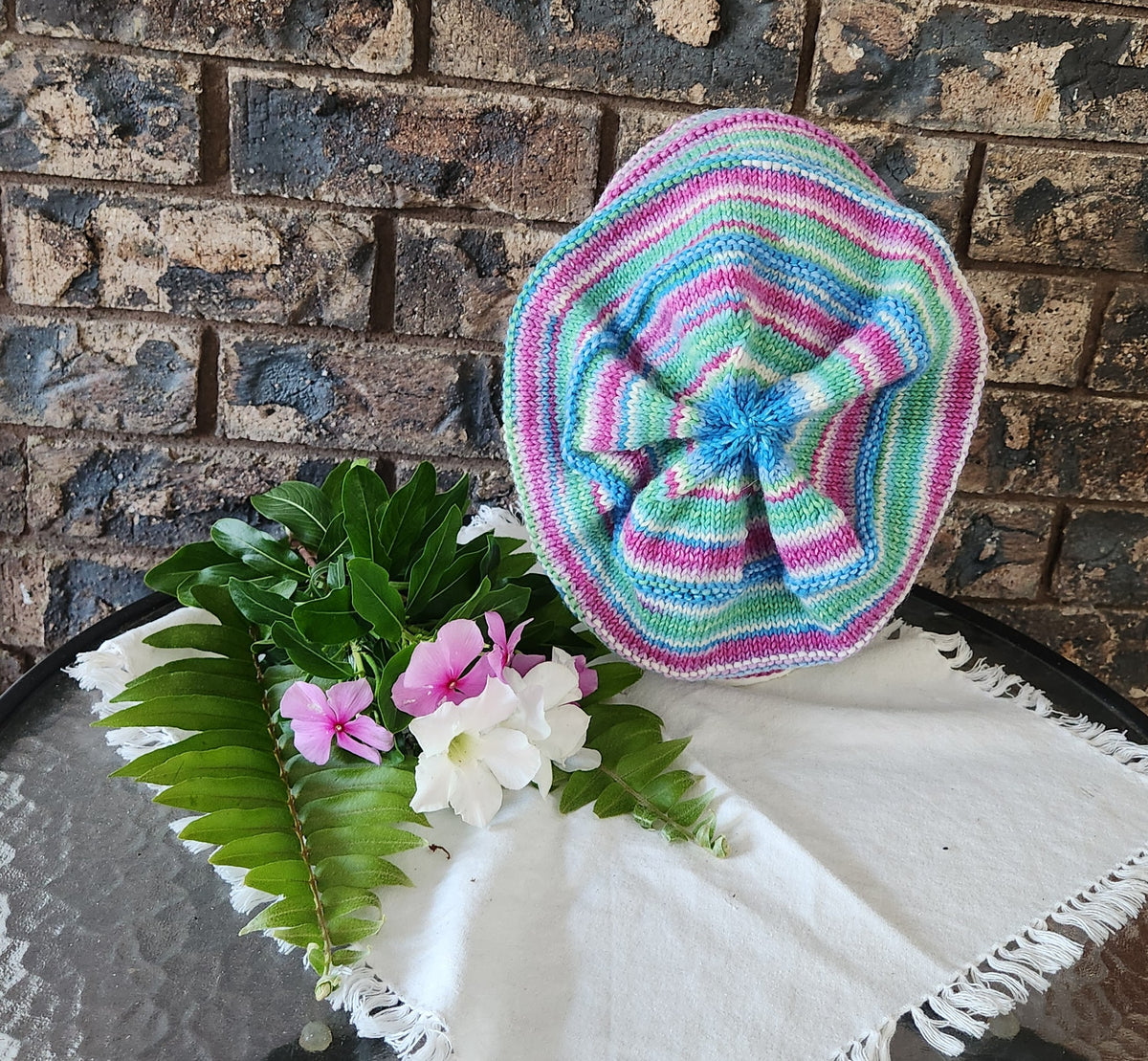 Slouch Beanie / Hat Knitted