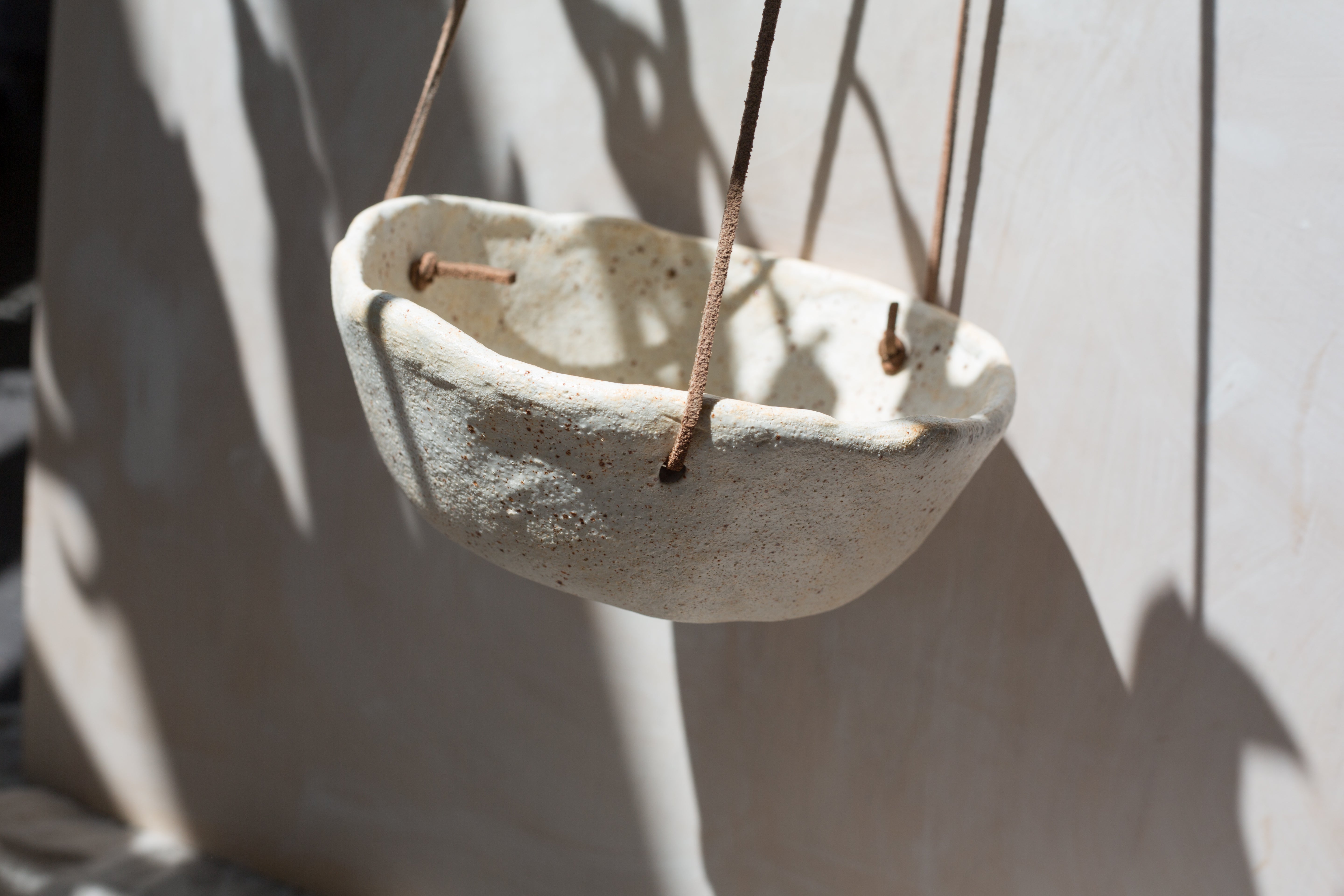 Specked Hanging Planter