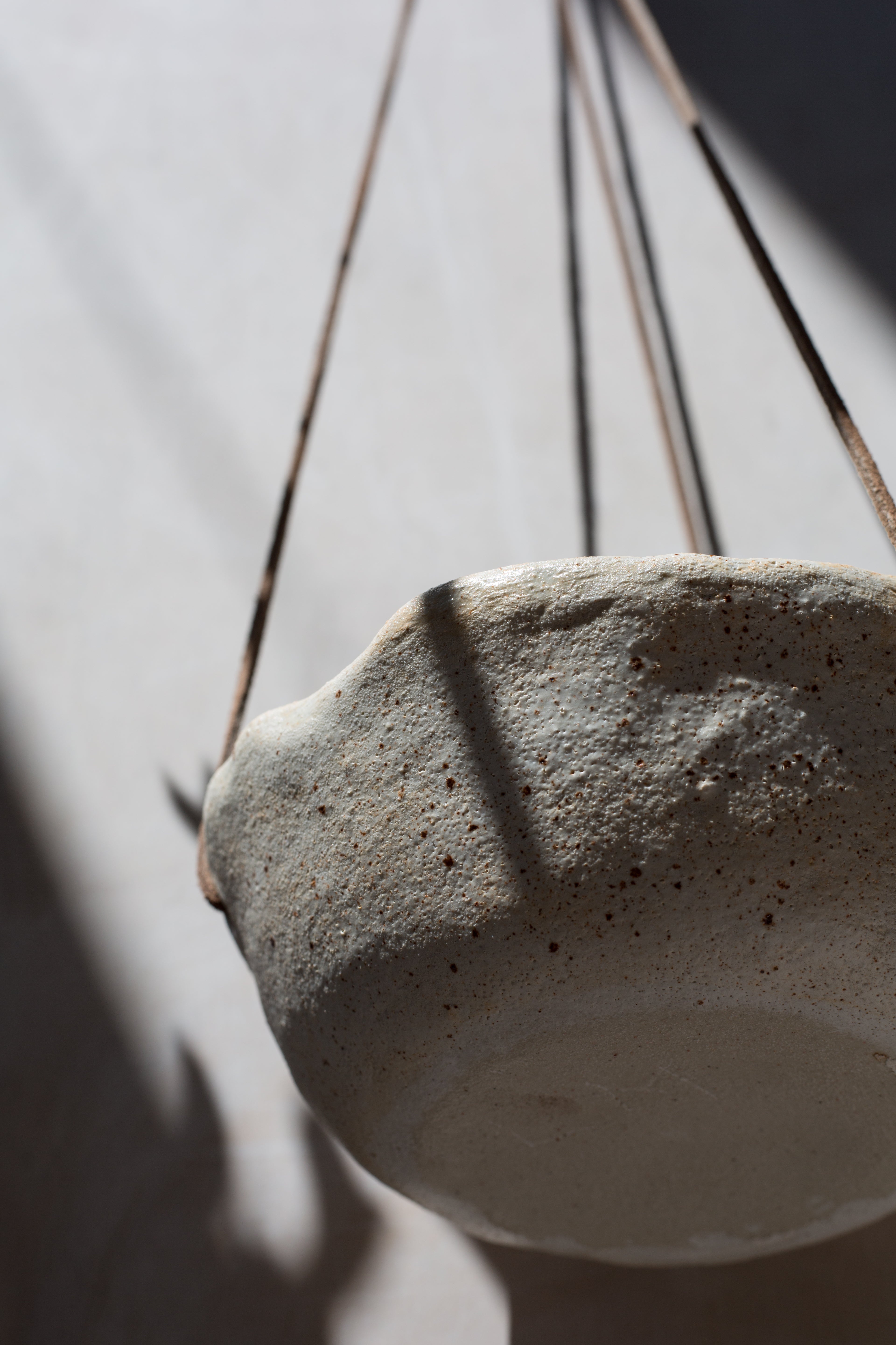 Specked Hanging Planter