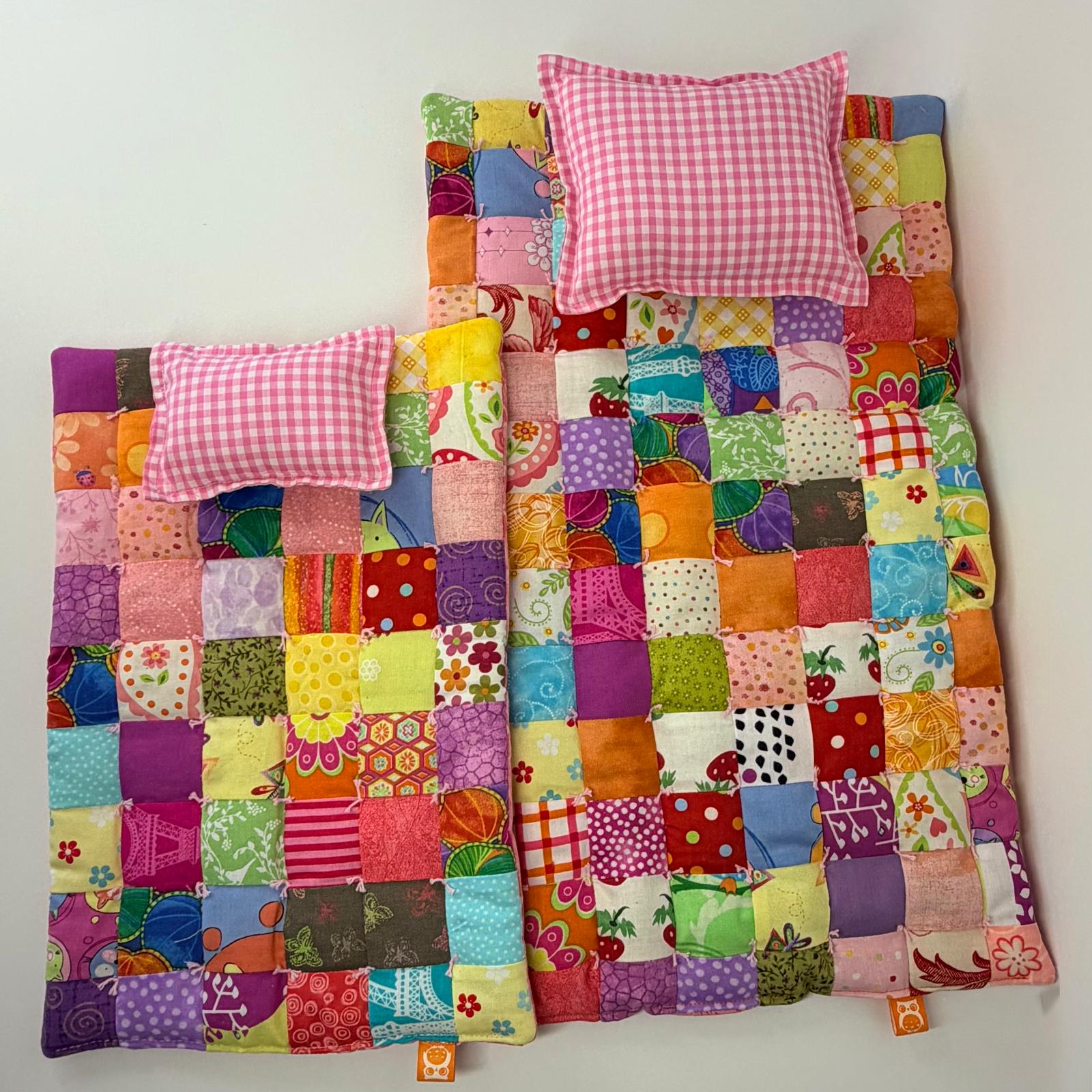 Doll Quilt & Pillow Set