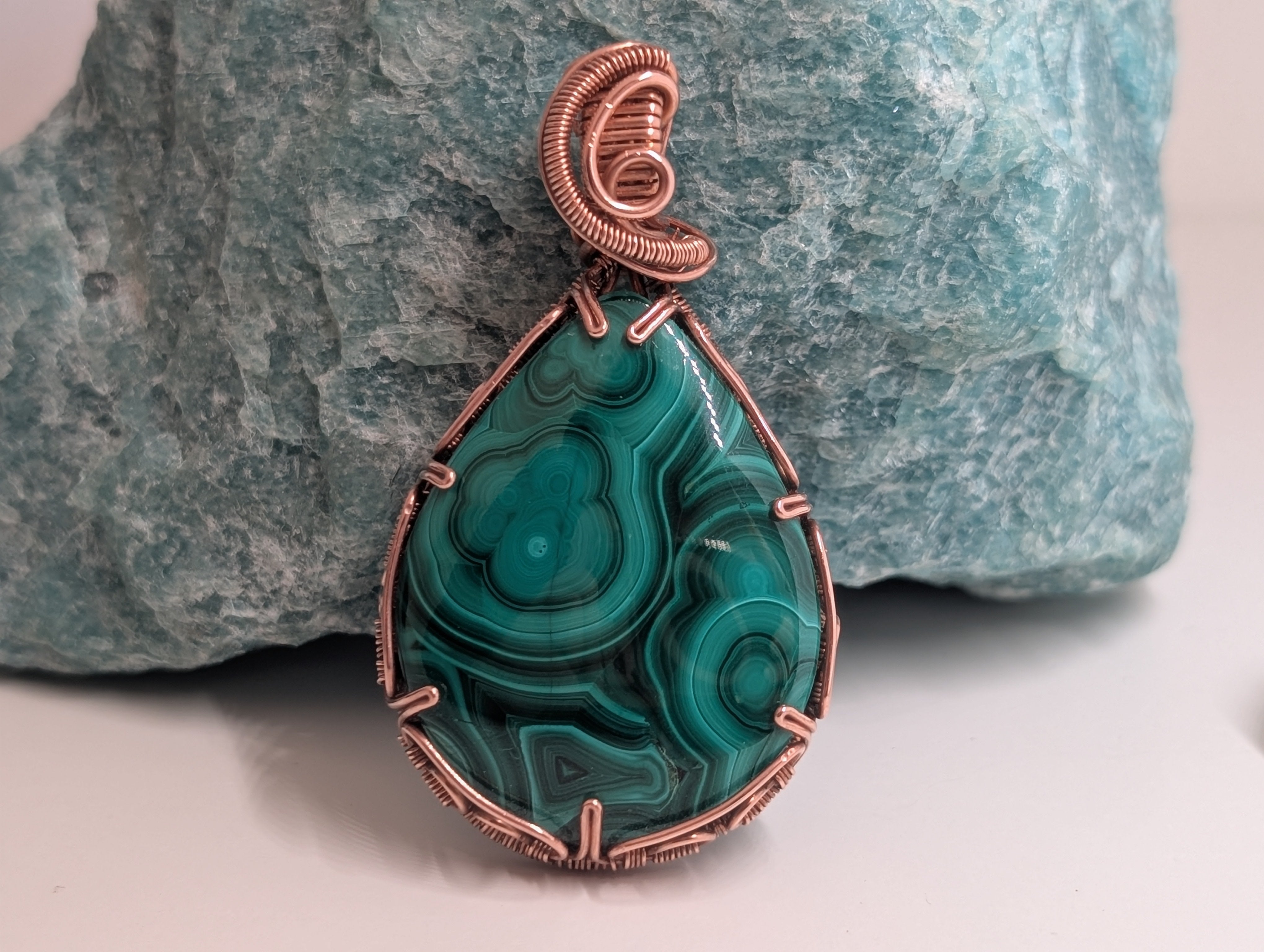 Ephesus - Malachite in Copper