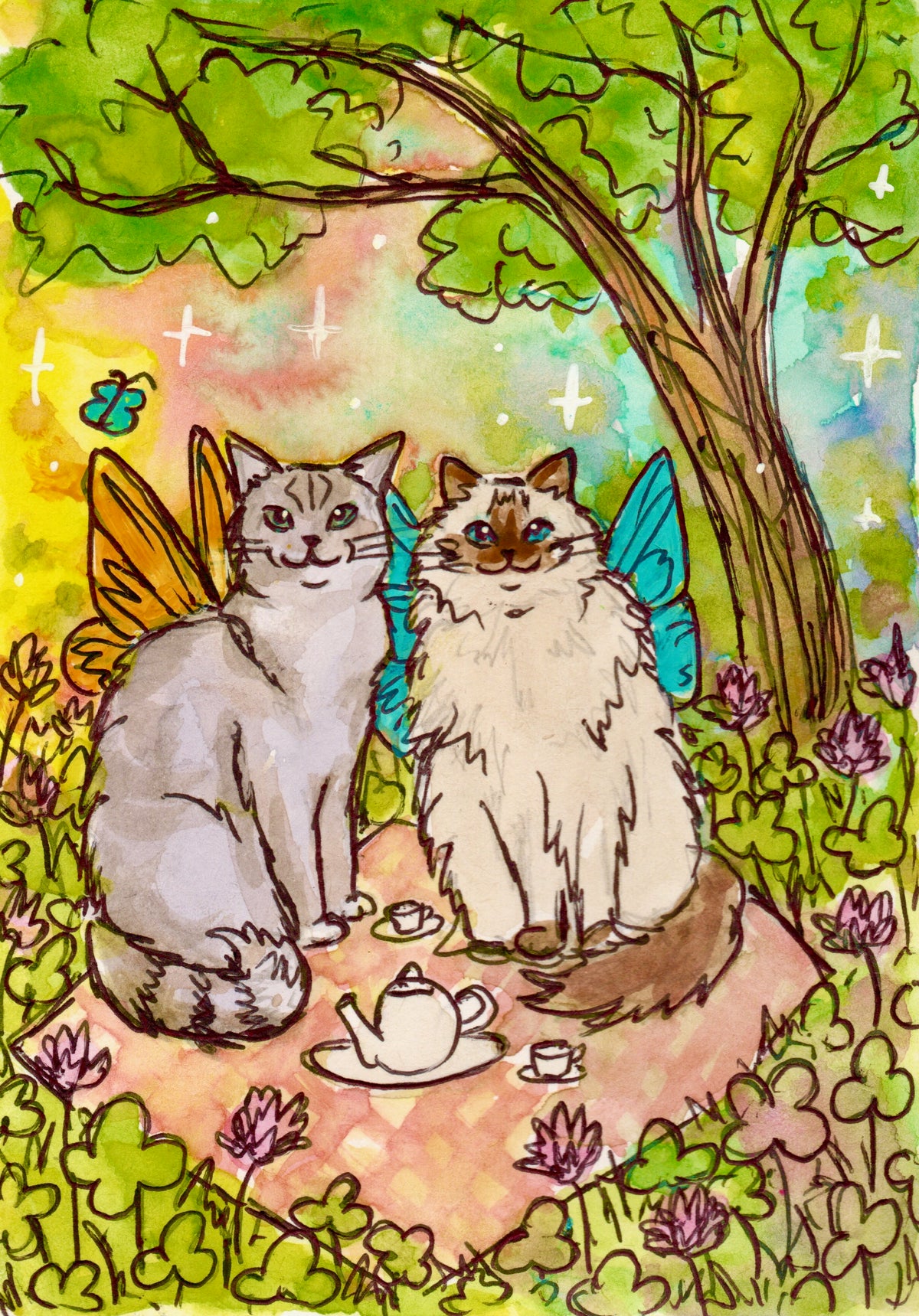 Pet Art - Custom Doodle Pawtrait