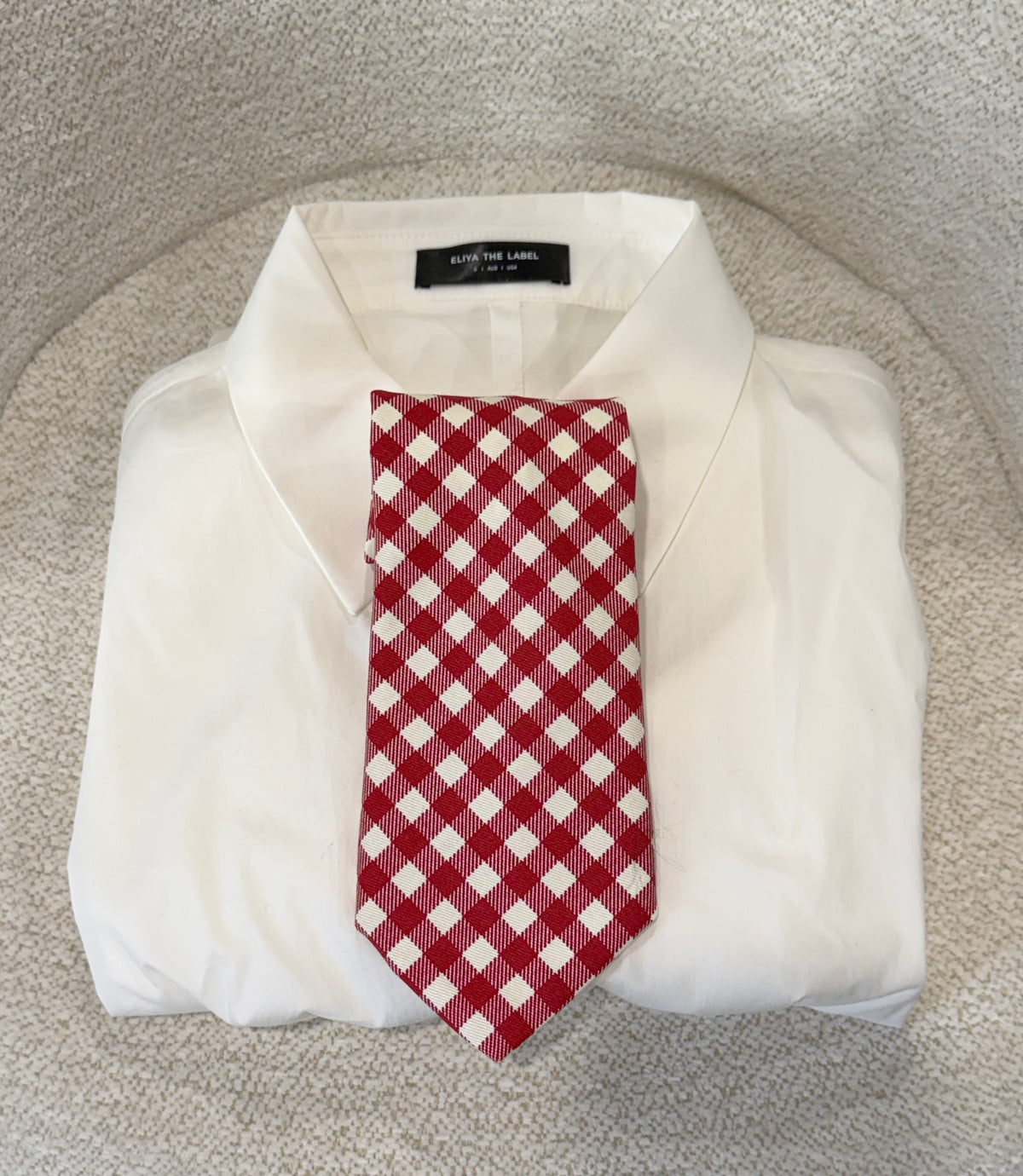 Neck Tie - Red Check