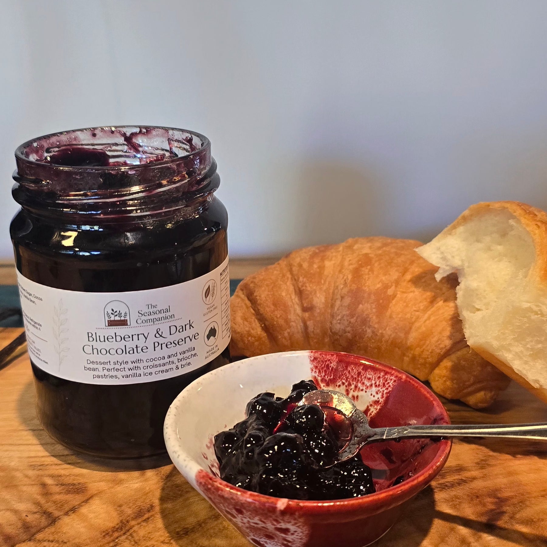 Blueberry & Dark Chocolate Preserve