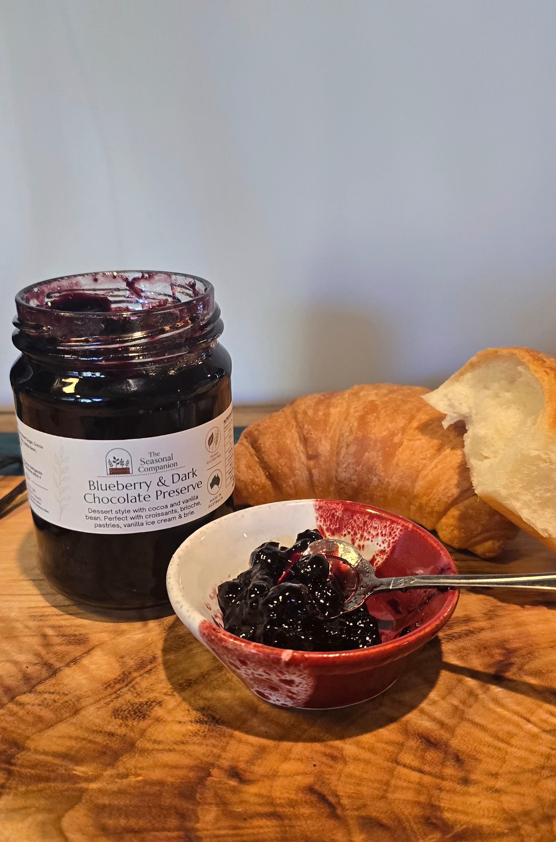 Blueberry & Dark Chocolate Preserve