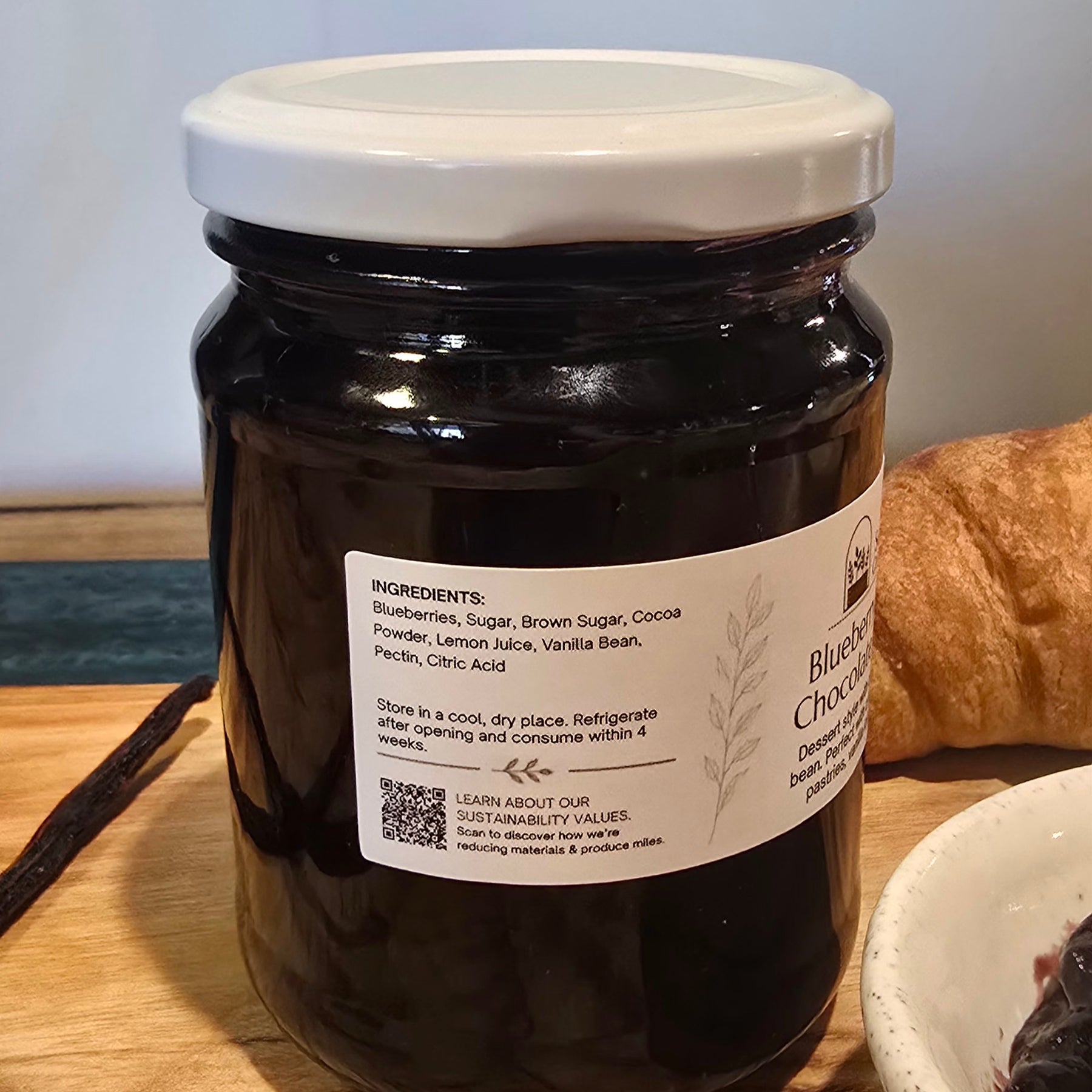 Blueberry & Dark Chocolate Preserve