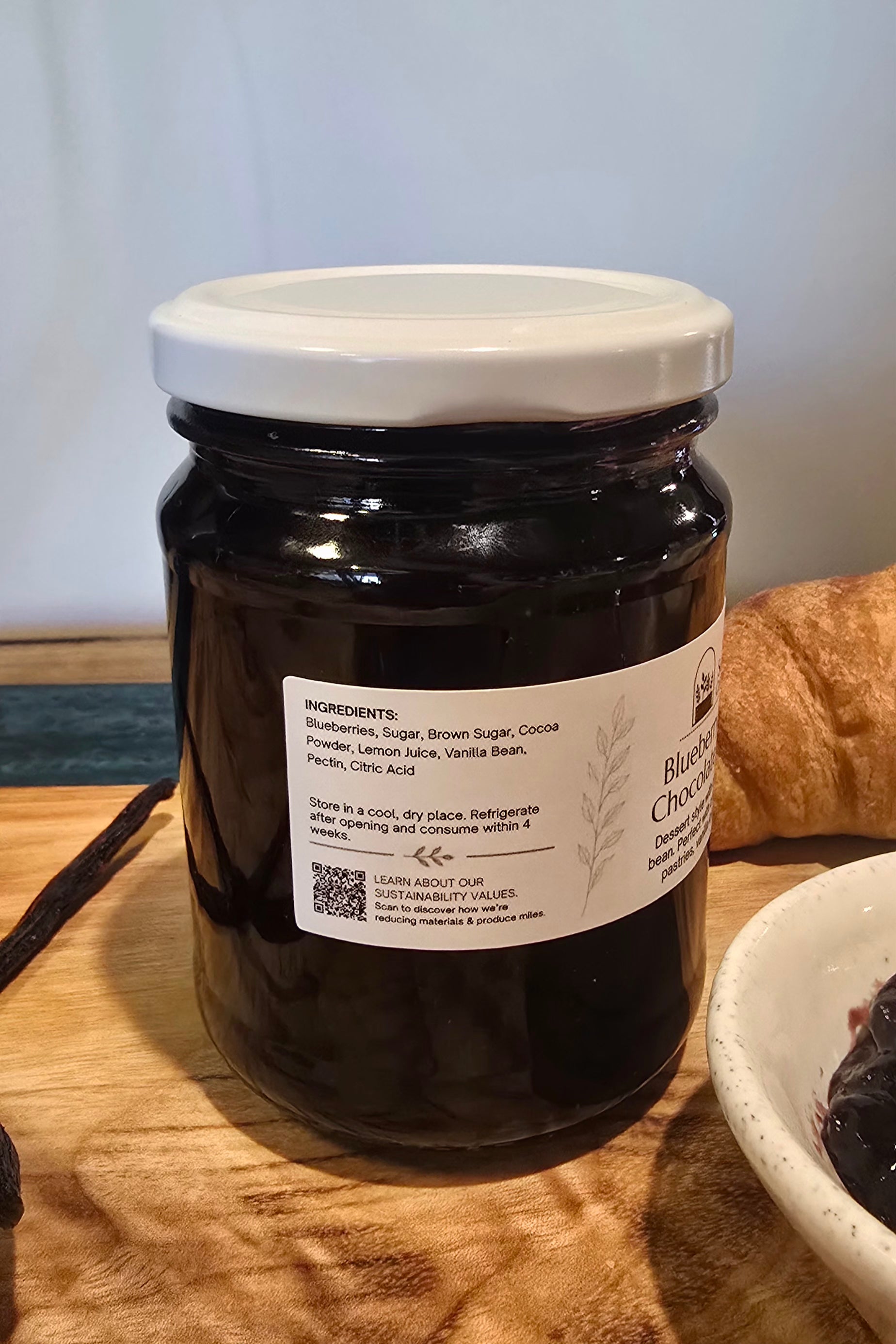 Blueberry & Dark Chocolate Preserve