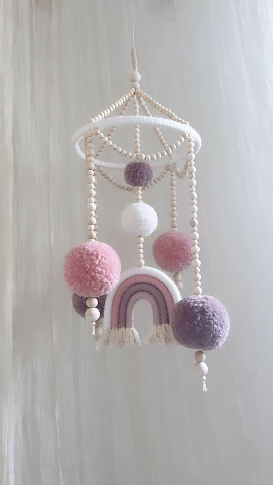 Harlequin Cot Baby Mobile