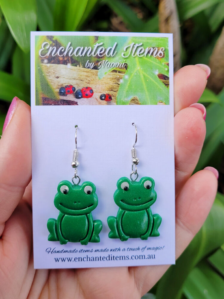 Froggy earrings