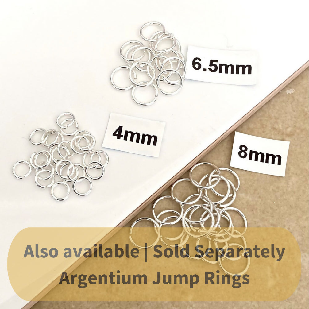 Argentium Silver .940 Balled Headpins, 60mm