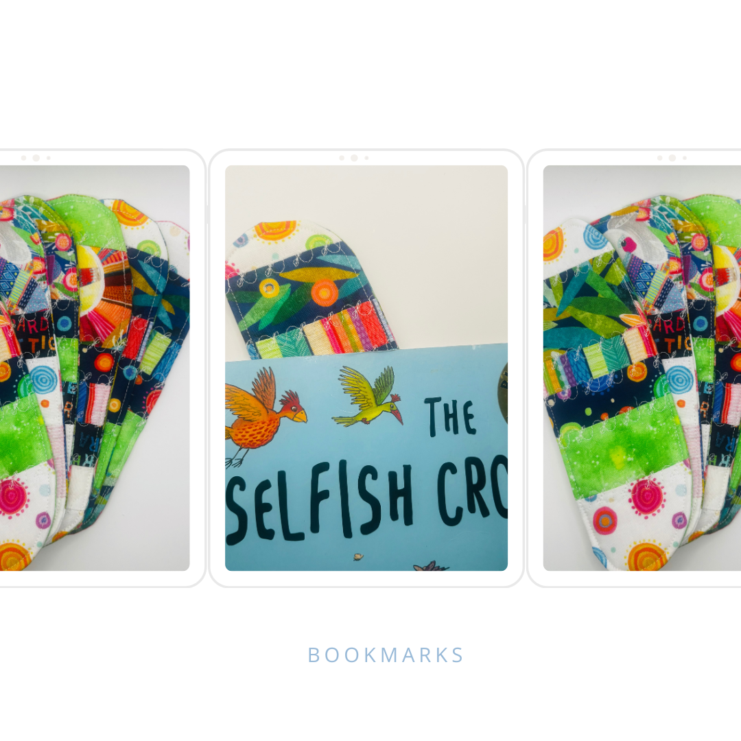 Fabric Bookmark Pack 5