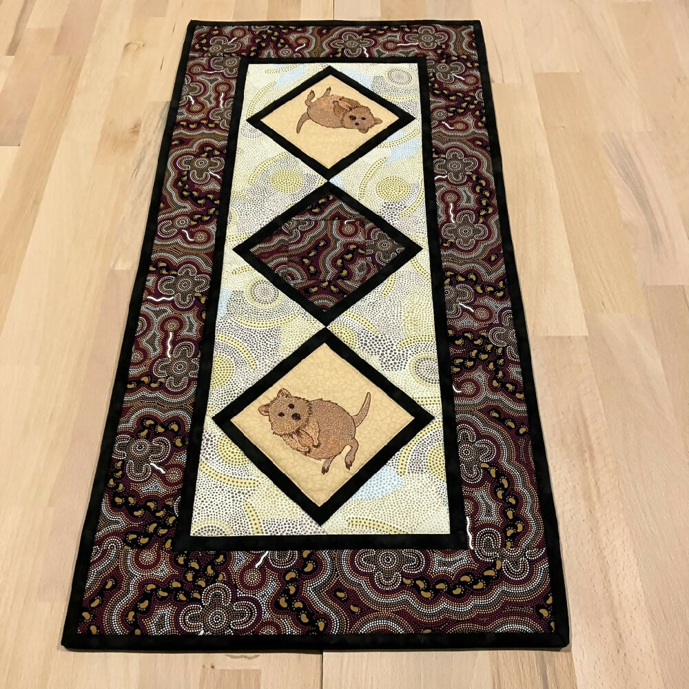 table-runner-handmade-Australian-native-quokka_2
