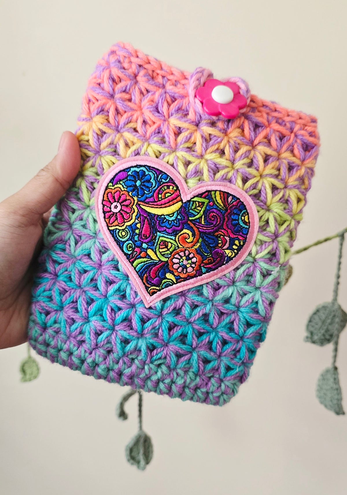 Crochet Ebook Reader Sleeve