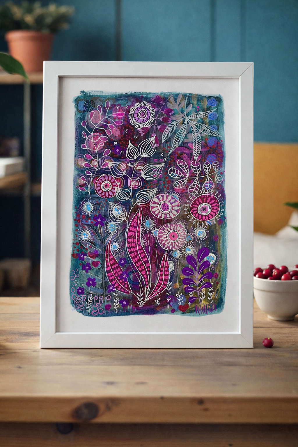 Original Hand painted Art:  Light Finds Its Way