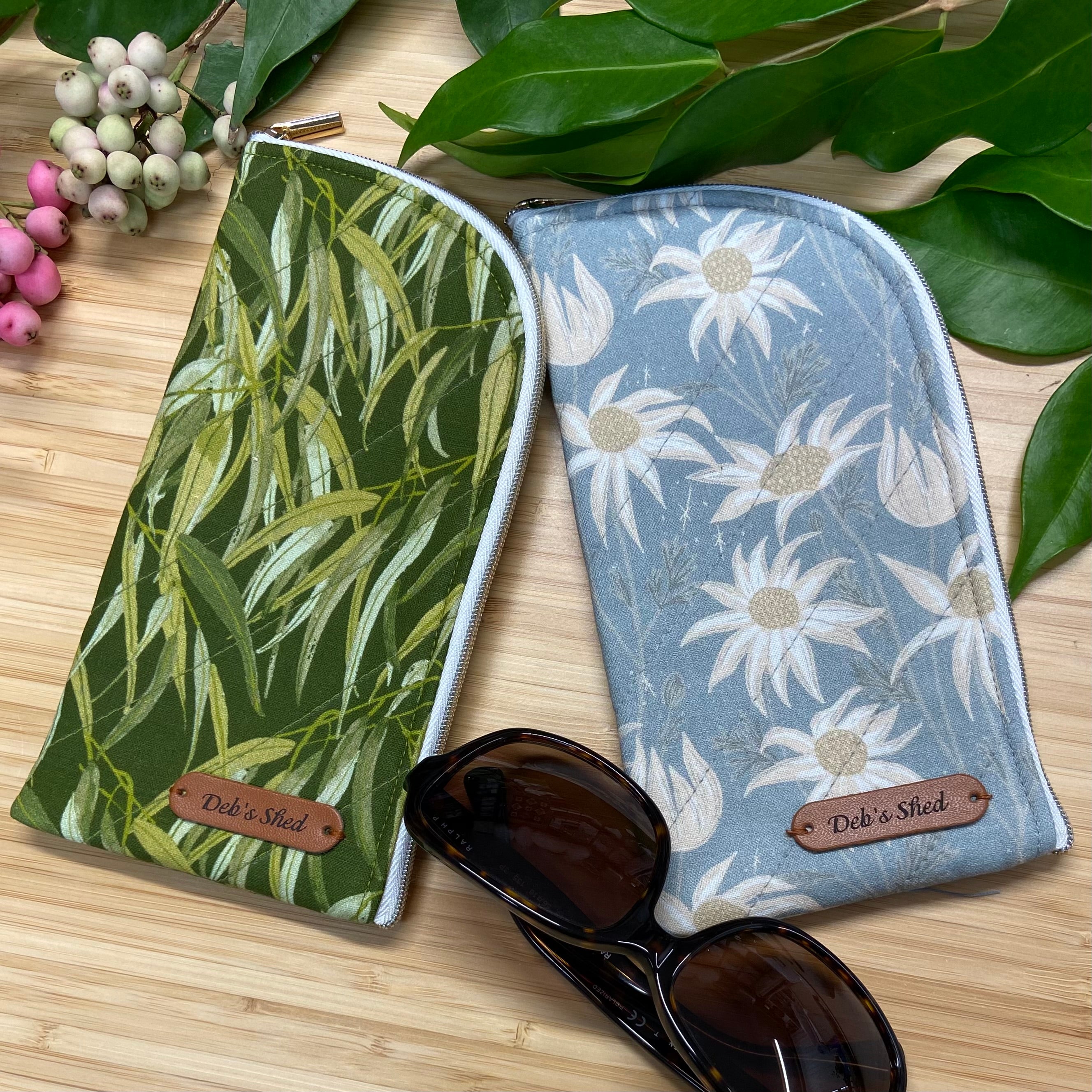 Glasses Case - Australian Themed Fabric 2