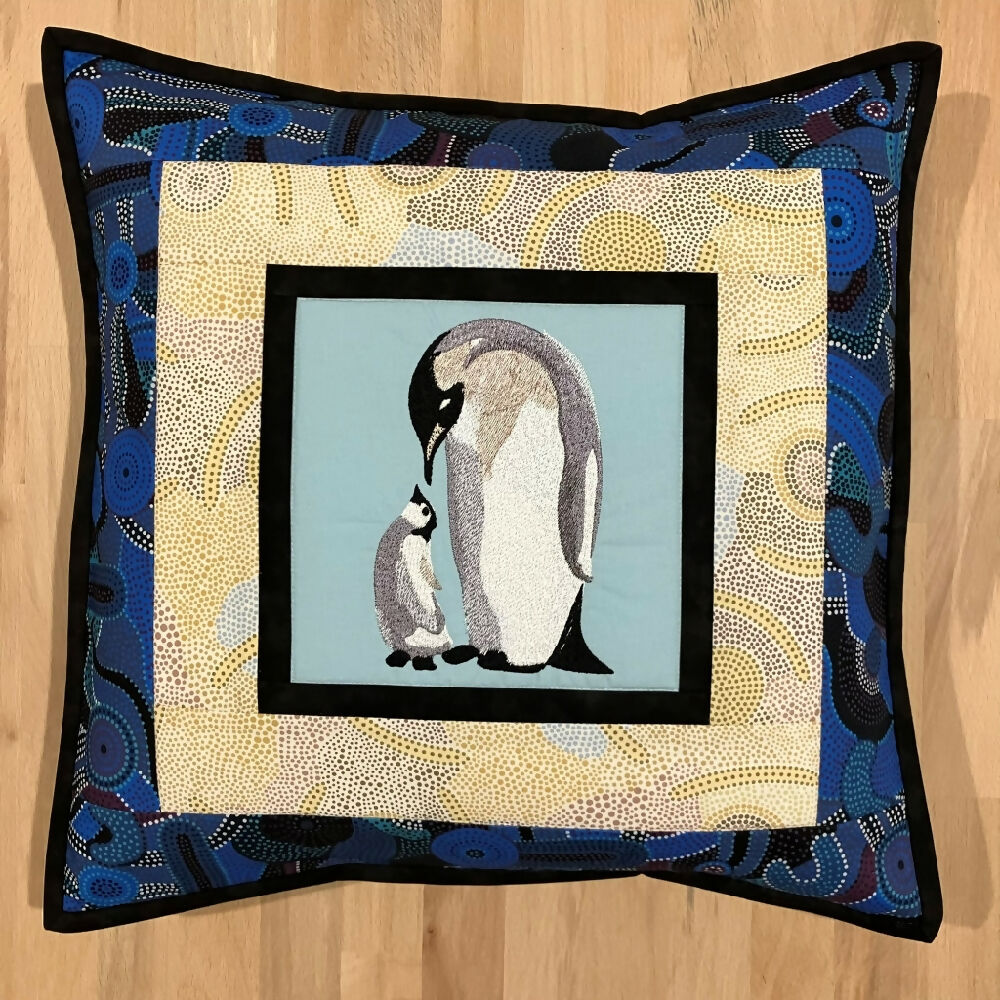 handmade Australia quilted - penguin