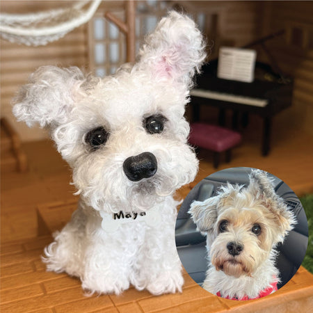 Made to Order | Handmade Custom Pet Plushie | Pet Keepsake Ornament | Memorial Gift | Stellar Craft