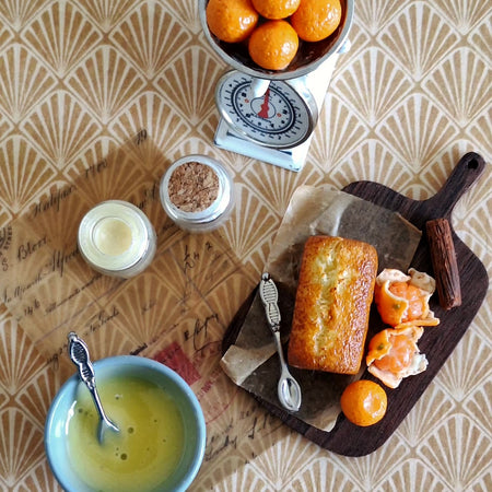 ORANGE POUND CAKE SET