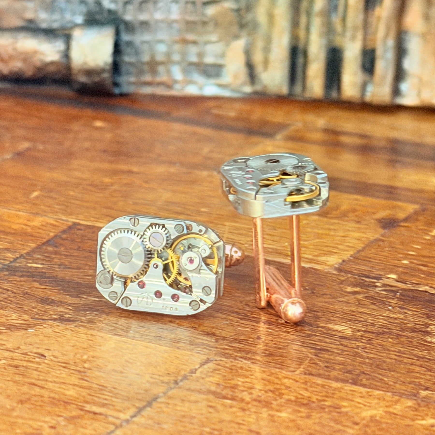 Steampunk Watch Movement Cufflinks