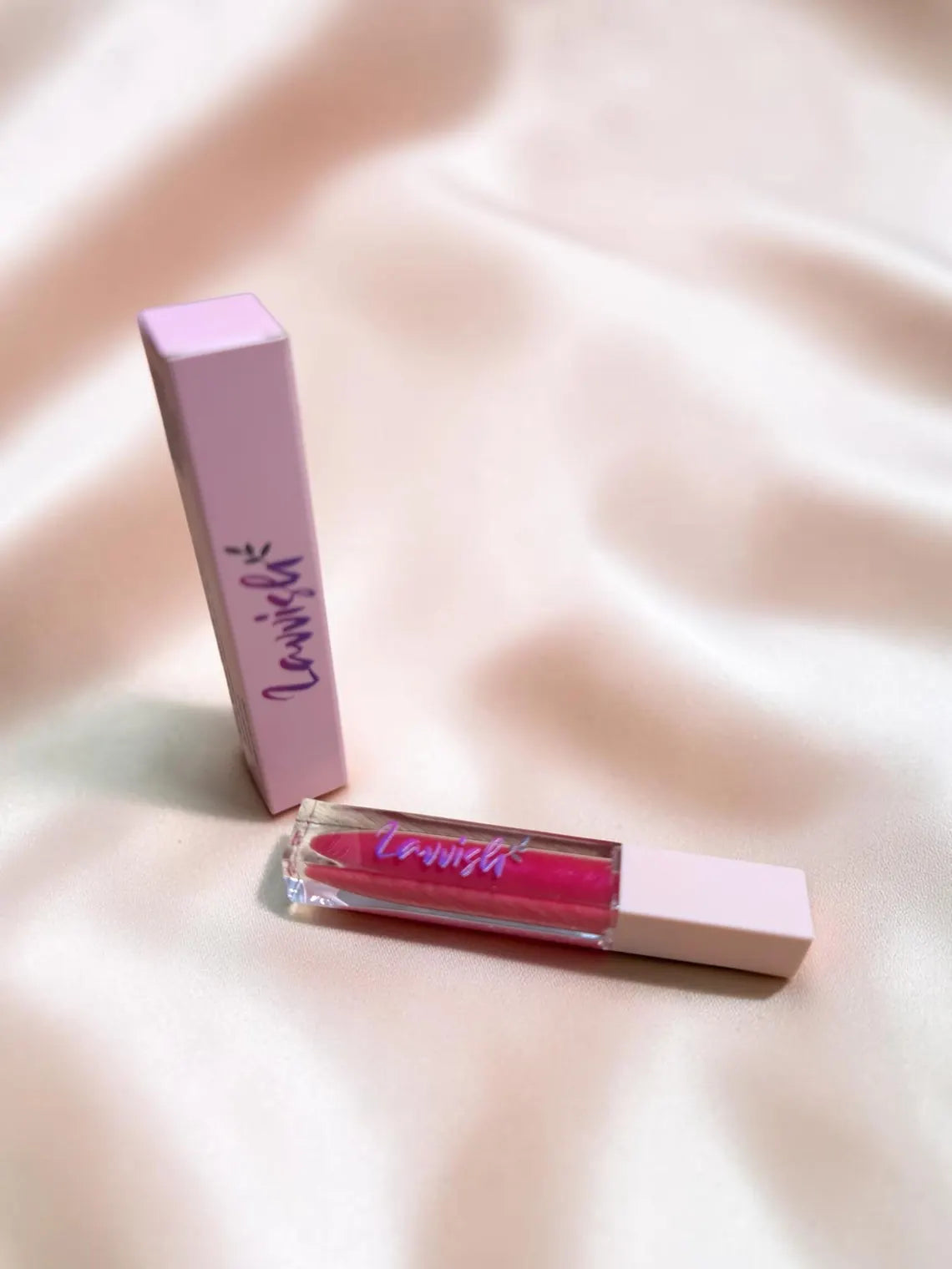 Black Cherry Lip Gloss • Hydrating Beeswax, Almond Oil, Vitamin E Tint