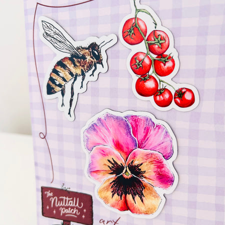 Art Magnet Set - Viola Daydream