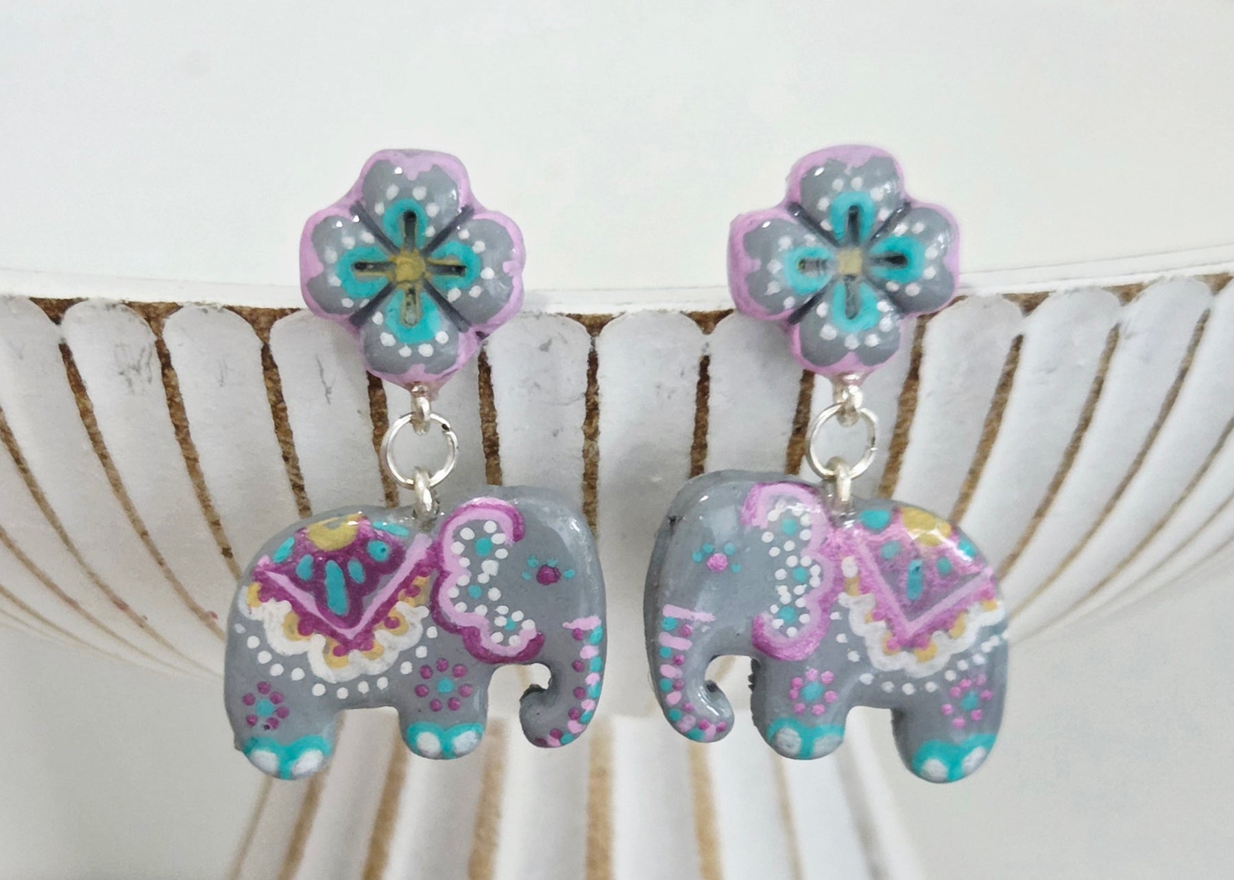Little Lucky Elephant Earrings