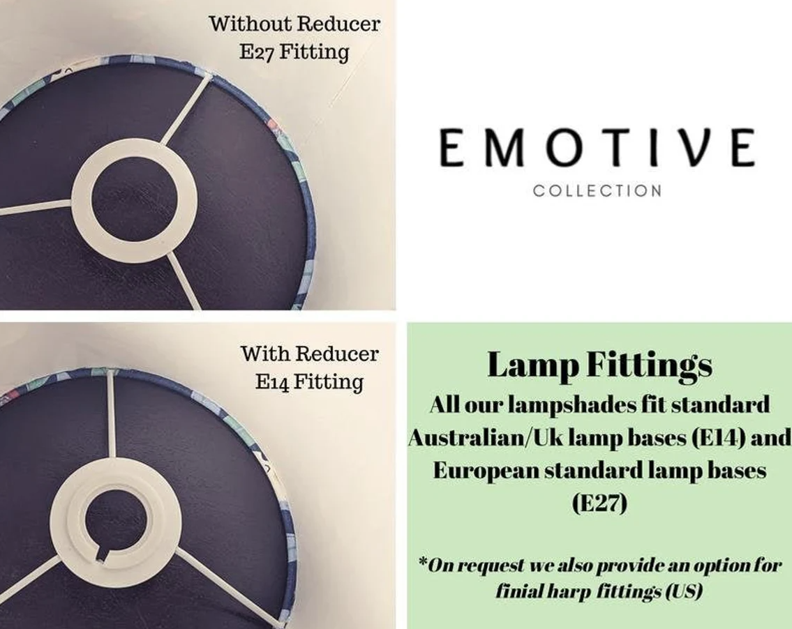 Yellow-Tailed Black Cockatoo Lampshade - Jocelyn Proust Design - handmade by Emotive Collection