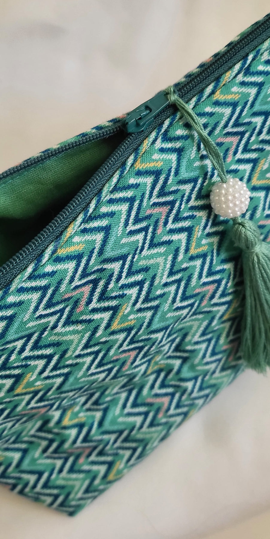 Makeup or Cosmetic Travel Bag in Soft Abstract - Mother's Day Gift | Still.