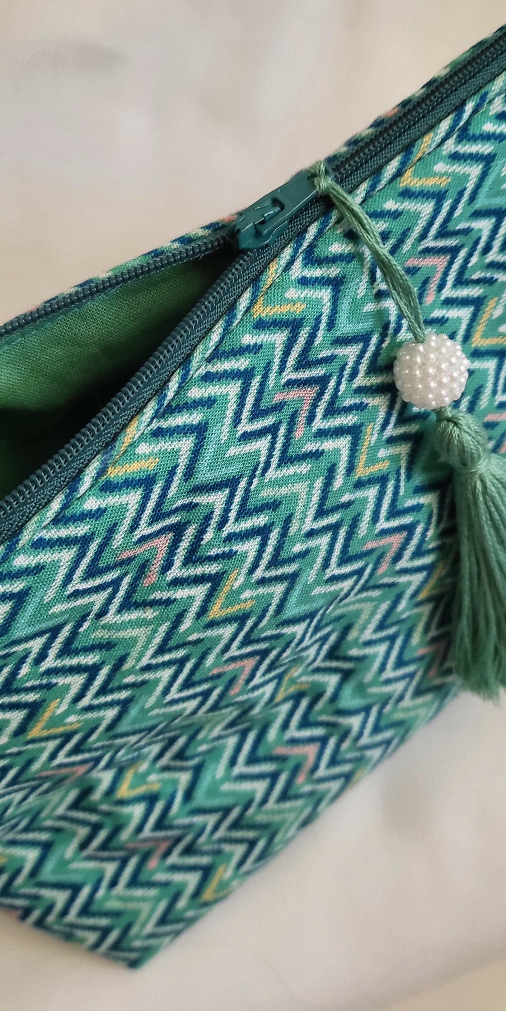 Makeup or Cosmetic Travel Bag in Soft Abstract - Mother's Day Gift | Still.