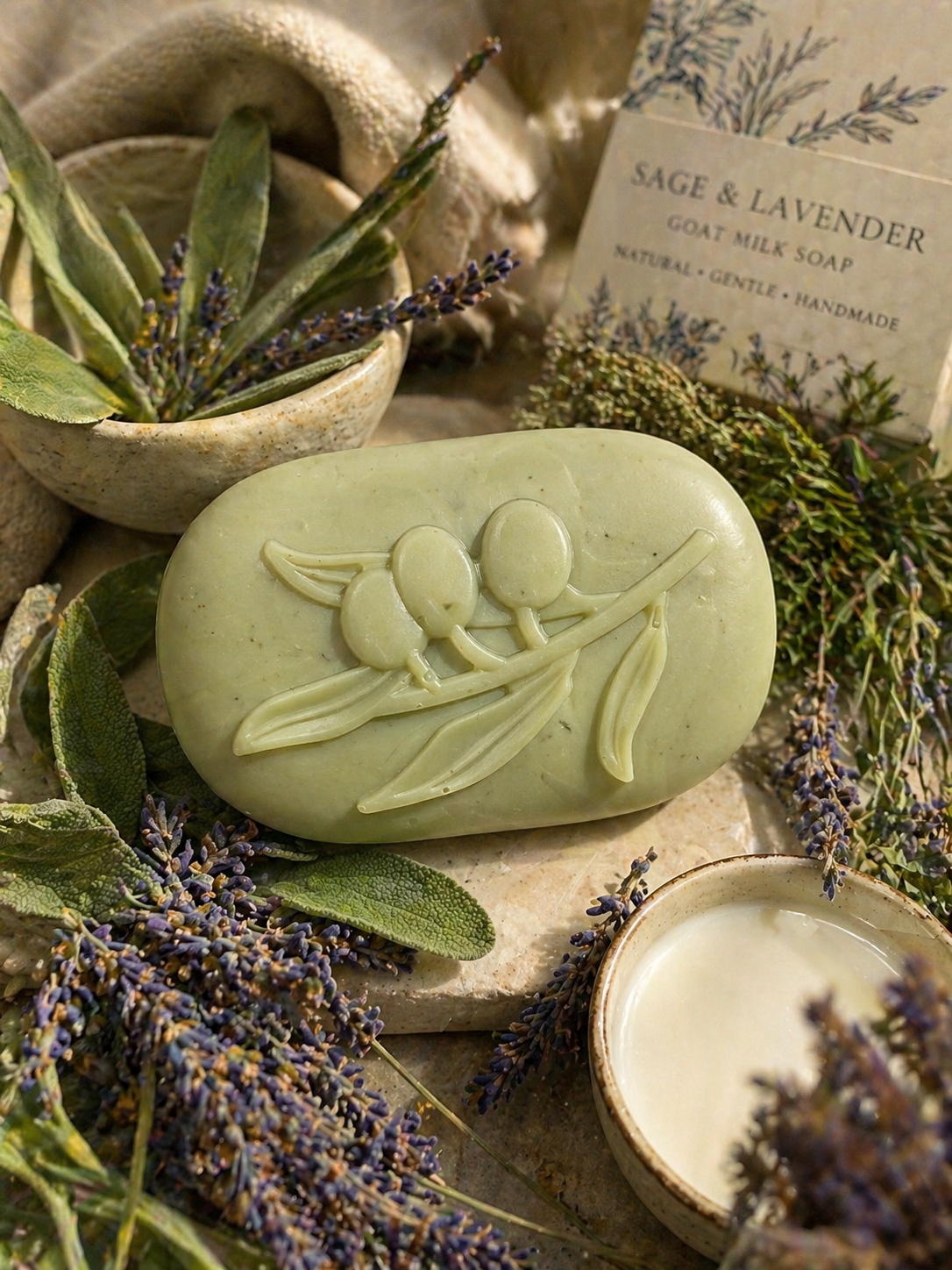 Sage & Lavender Goat Milk Soap