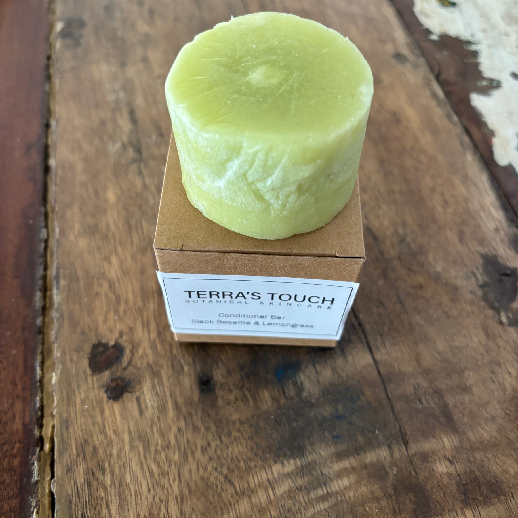 Sesame & Lemongrass Shampoo & Conditioner Duo | Handmade Solid Hair Care