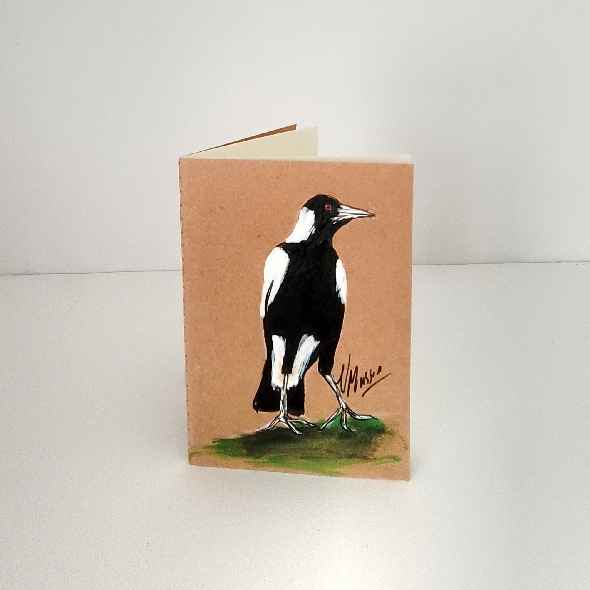 Handpainted Pocket Notebooks. Single or Set of 3. Bird and Animal designs