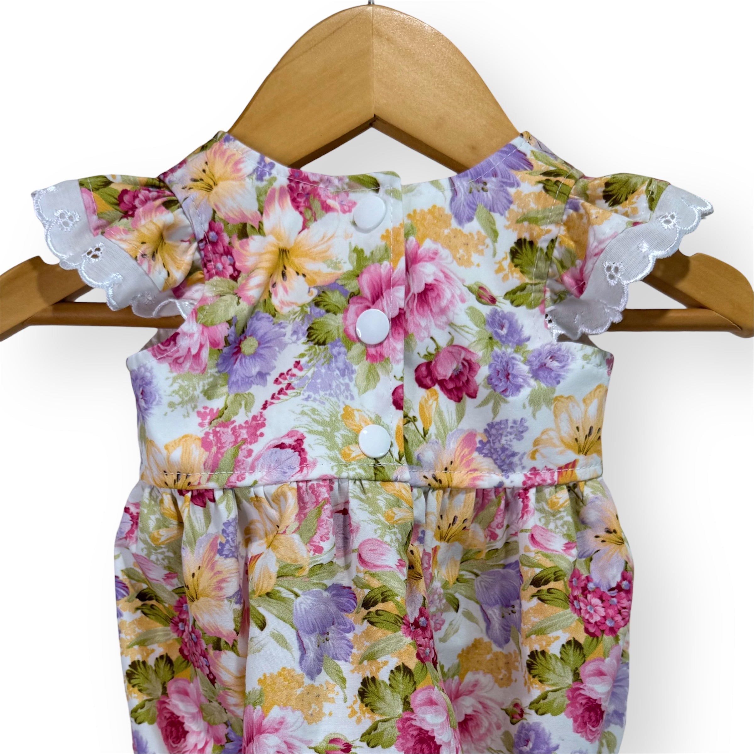 SIZE 000 Baby Tea Party Rompers - MIXED PRINTS