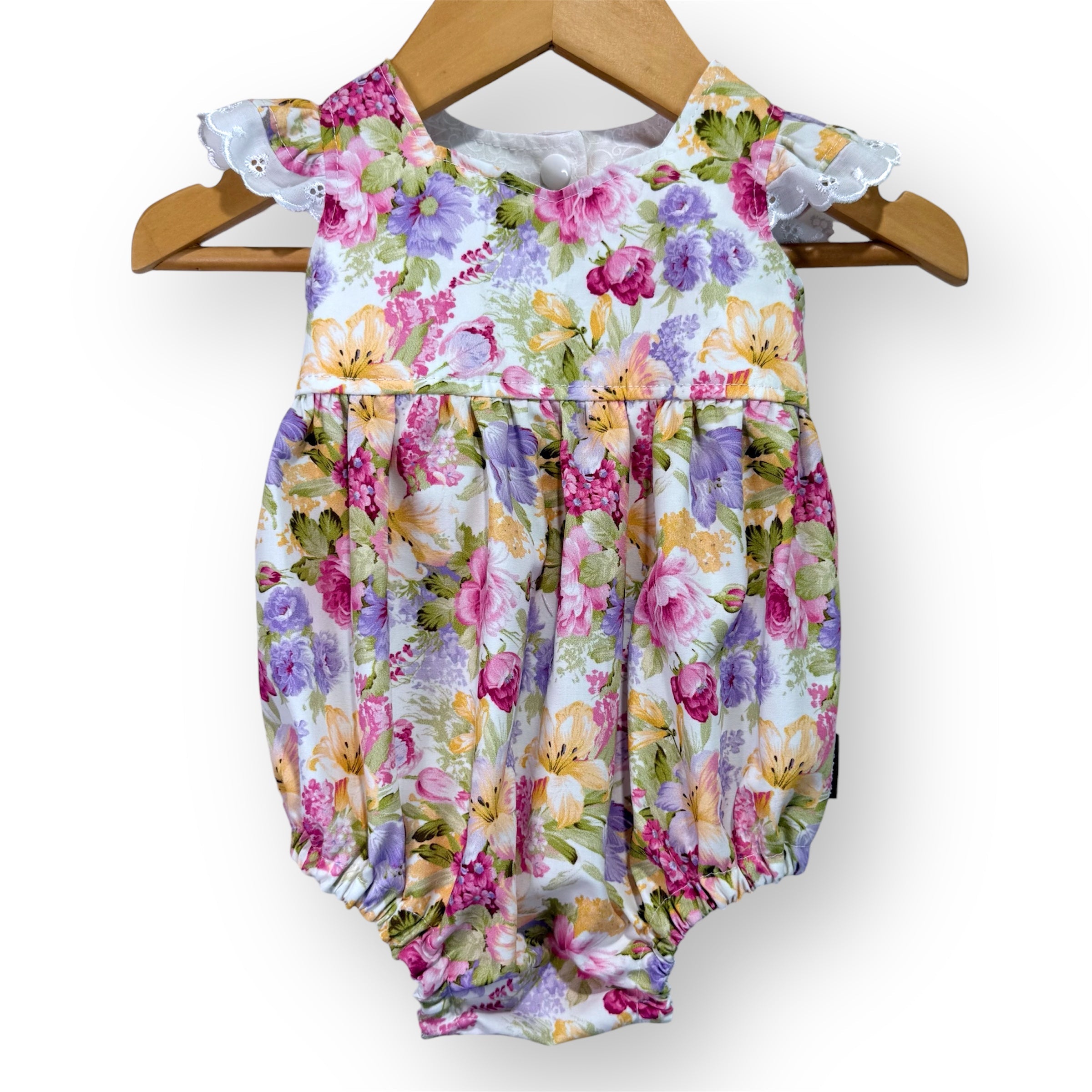 SIZE 000 Baby Tea Party Rompers - MIXED PRINTS