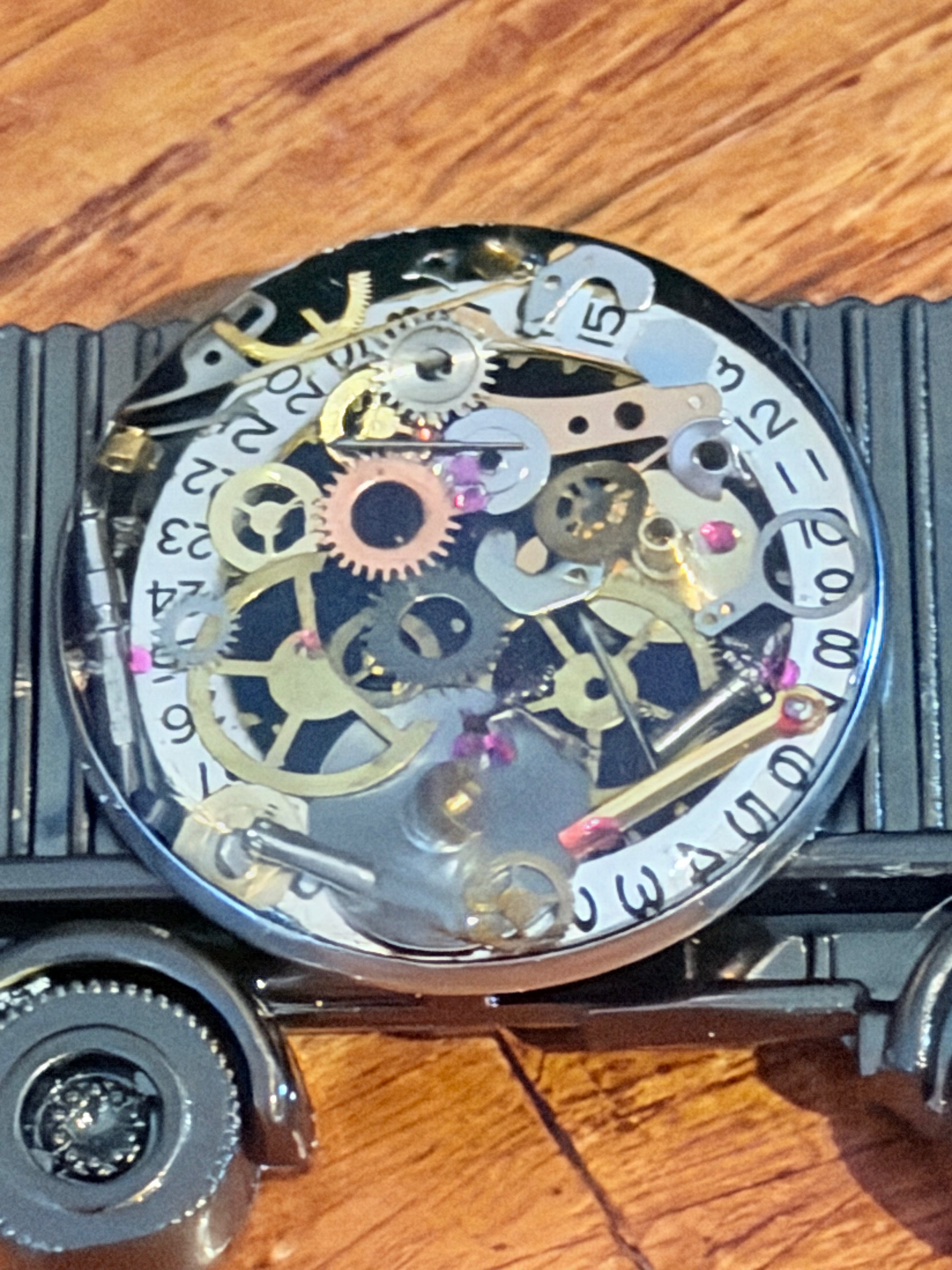 Steampunk watch parts  bottle opener (Truck)
