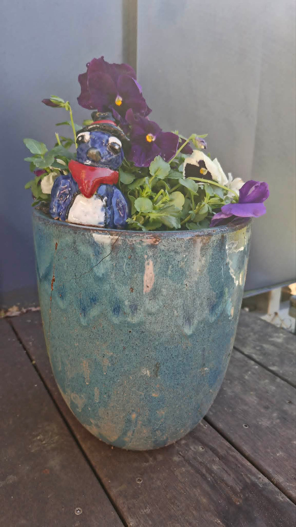 Cowboy Penguin Small Sculpture