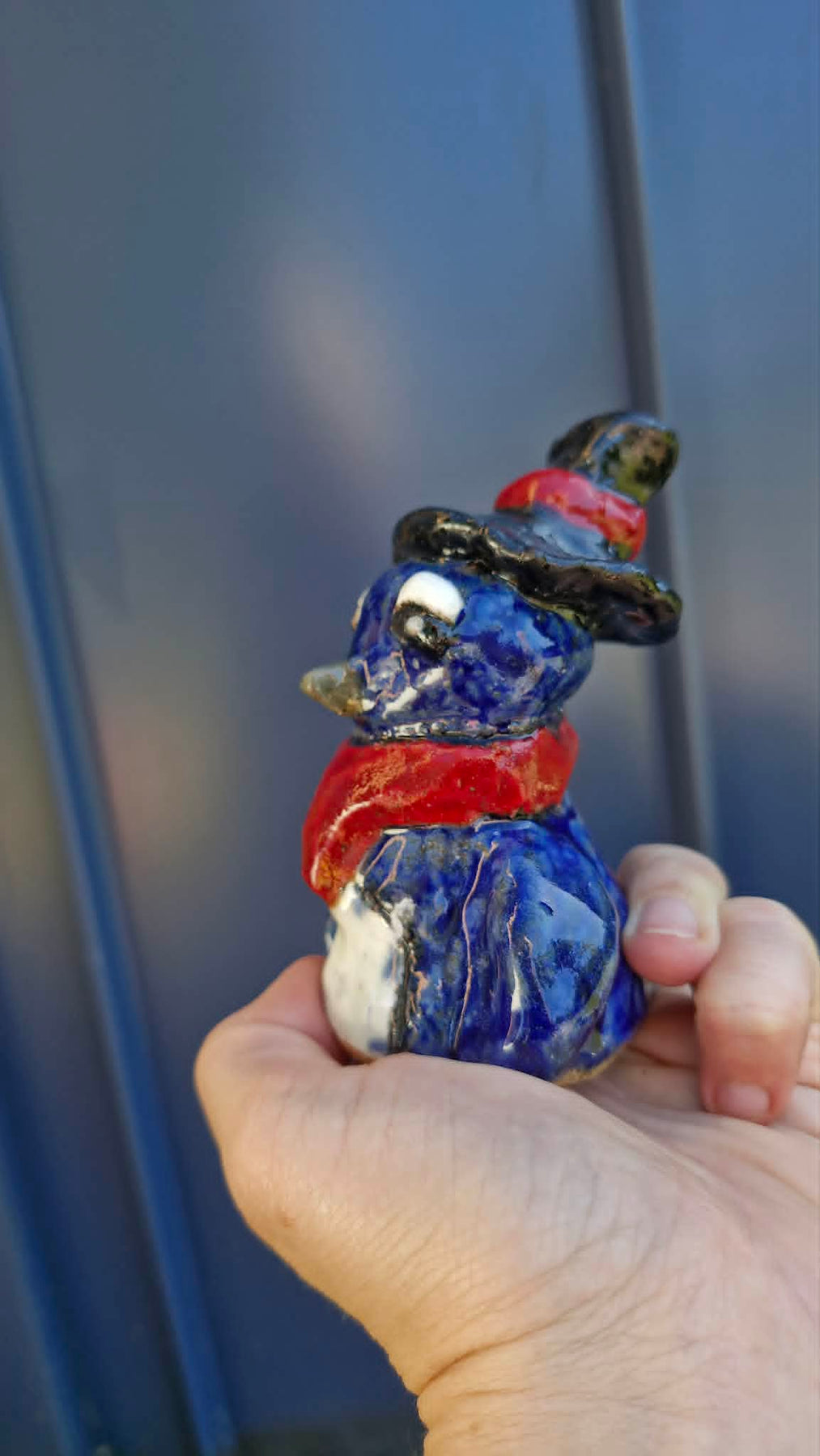 Cowboy Penguin Small Sculpture