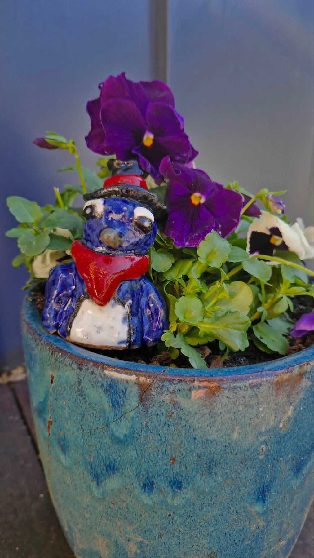 Cowboy Penguin Small Sculpture