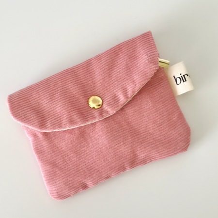 Dusty Pink Jewellery Pouch