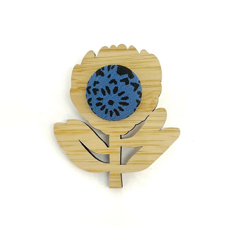 Kimono Waratah Brooch