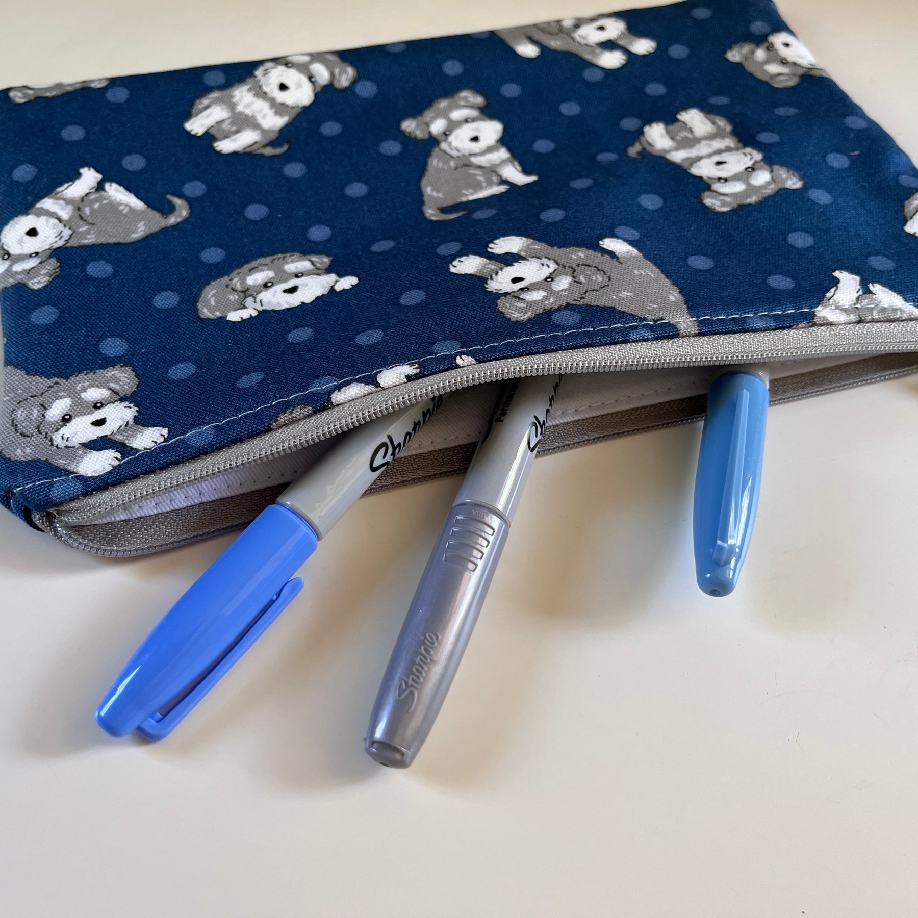 Miniature Schnauzer pencil case