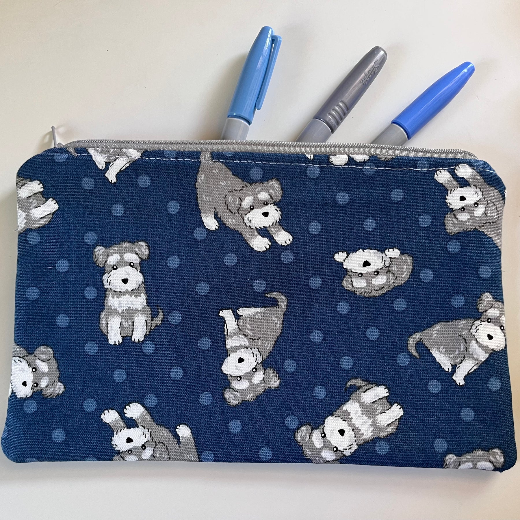 Miniature Schnauzer pencil case