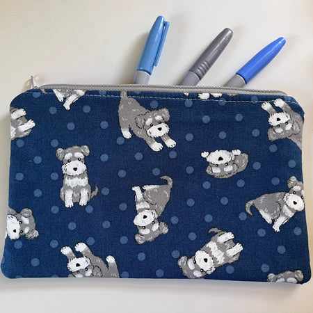 Miniature Schnauzer pencil case