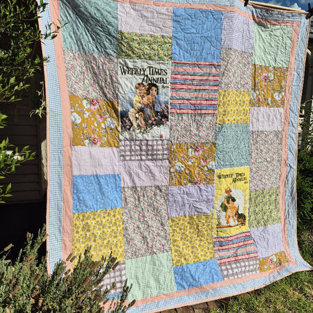 Weekly Times queen size quilt