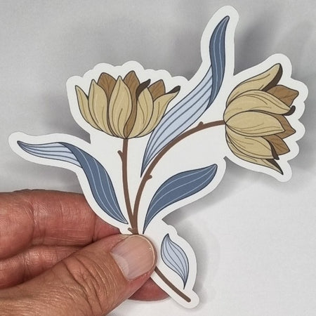 Reverie Botanical Flower Arts and Crafts Sticker