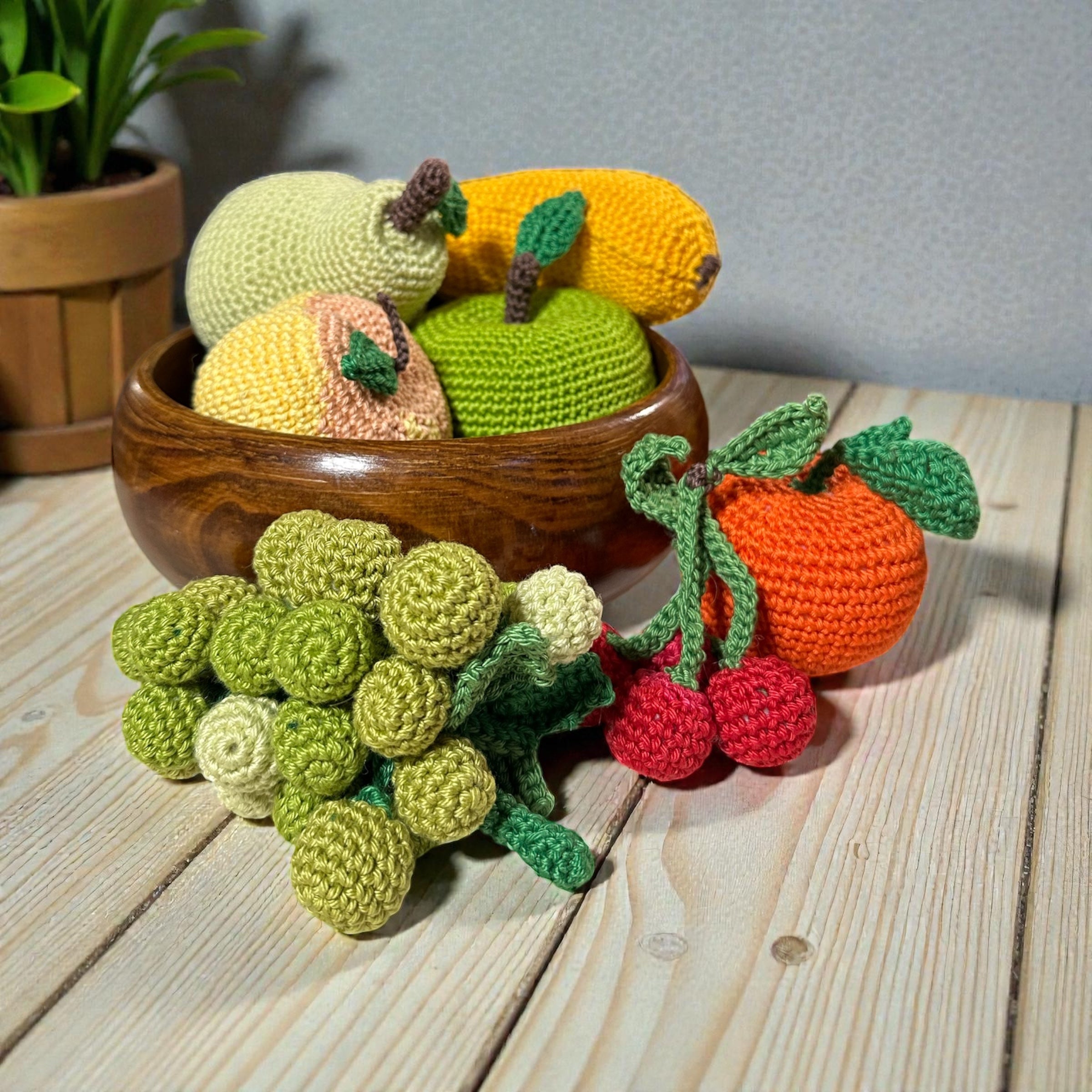 Crochet Fruit