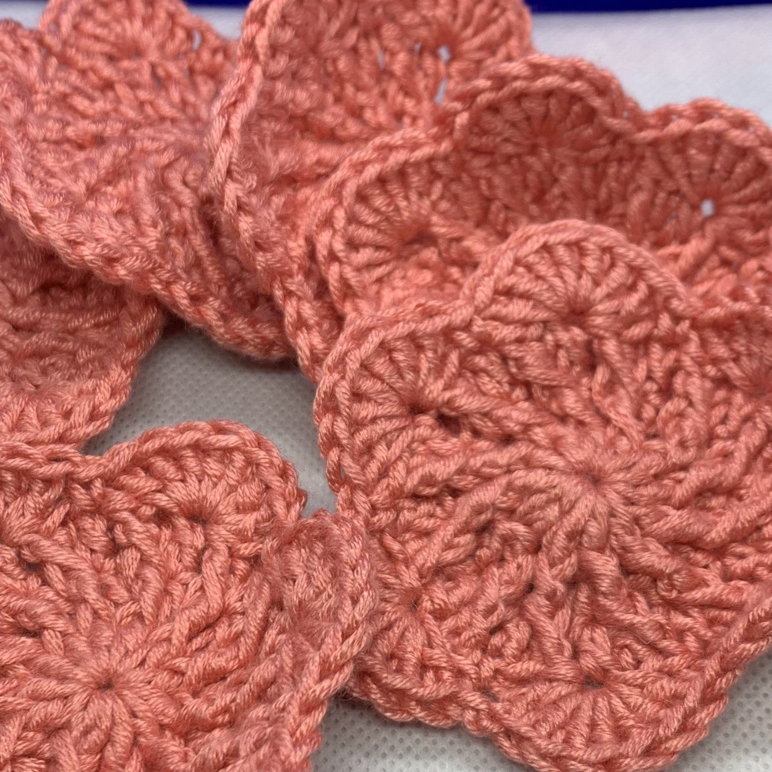 Crochet Flower Face Scrubbies