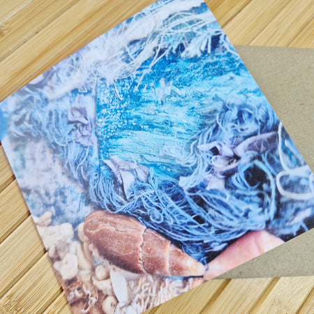Blank Card - Blue seas
